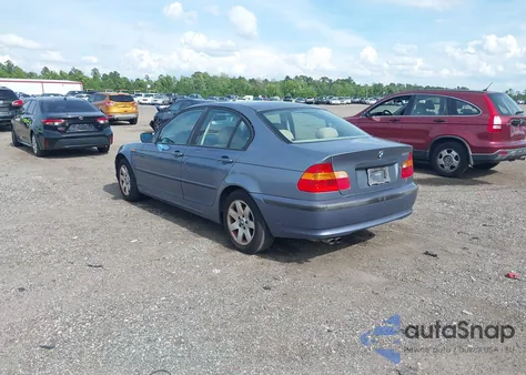 2002 BMW 325I z USA, uszkodzony, nr VIN WBAET374X2NG70829